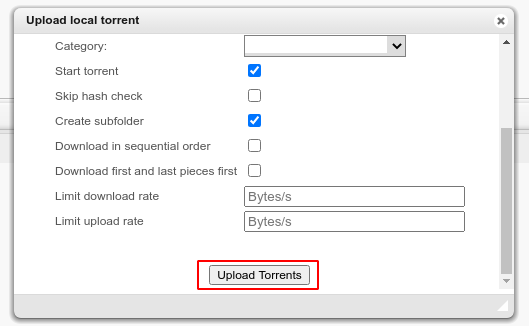 Ventana añadir torrent paso 2